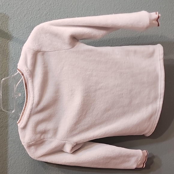 Cynthia Rowley Fleece Pullover with Unicorn Design Pale Blue Size 7/8 - Picture 2 of 6